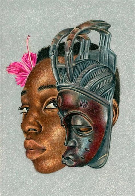 Desenhos Inspirados Na Cultura Africana Por Artista Autodidata Afro