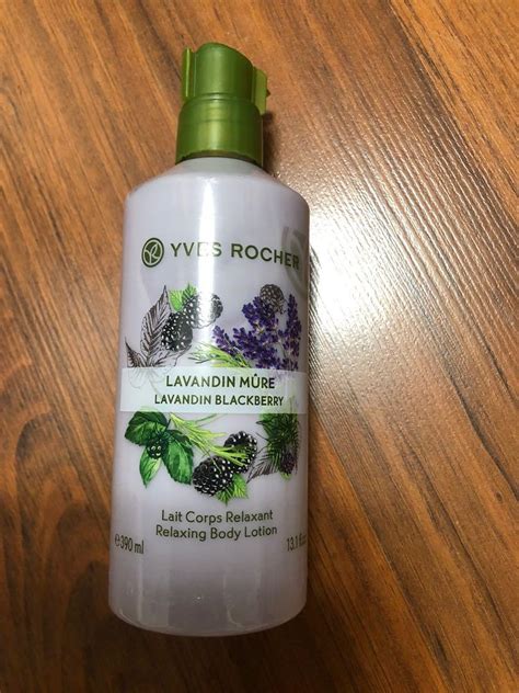 Yves Rocher Lavandin Blackberry Body Lotion Beauty Personal Care