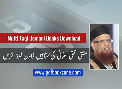 Mufti Taqi Usmani Books Download Pdf Bookzone