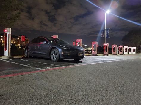 Tesla Model 3 Arlington Tx Supercharger Arlington Expo  Flickr