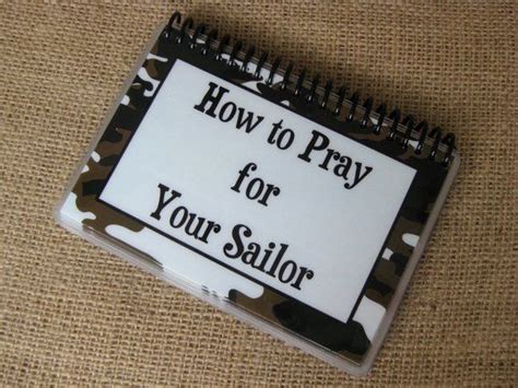 How To Pray For Your Sailor Spiral Bound Laminated Prayer Cards