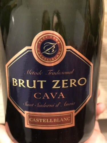 Castellblanc Castellblanch Cava Brut Nature Zero Vivino US