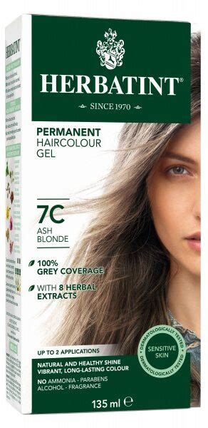 Herbatint Permanent Hair Colour C Ash Blonde Nature S Care