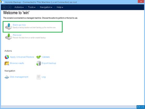 How To Back Up With Bootable Media Acronis Scs