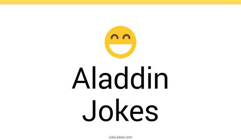 40+ Aladdin Jokes And Funny Puns - JokoJokes