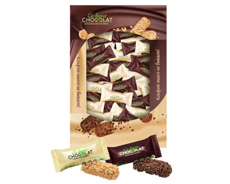 Конфеты мультизлаковые CO BARRE de CHOCOLAT Ассорти (Кобарре) 2 ...