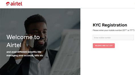 Airtel SIM KYC Registration Portal Login ZICTA Zambia