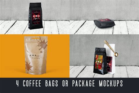 30+ Coffee Bag Mockup Templates (Free & Premium) | Design Shack