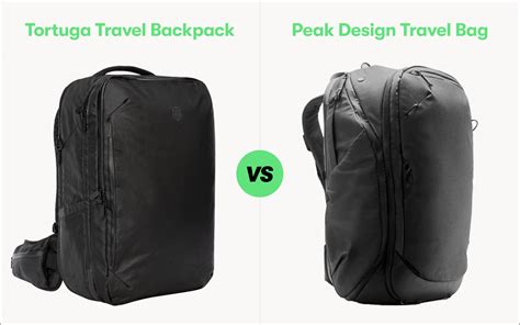 Peak Design Travel Pack Vs Tortuga Travel Backpack