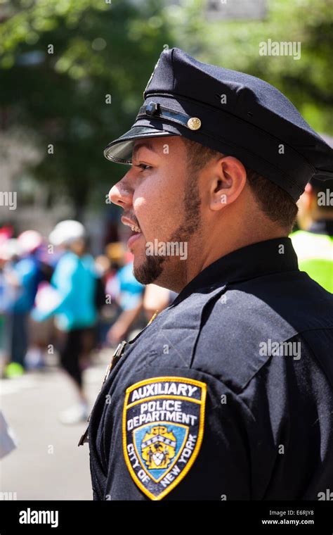 New York Police Department Auxiliary Policeman, NYPD, Manhattan, New ...