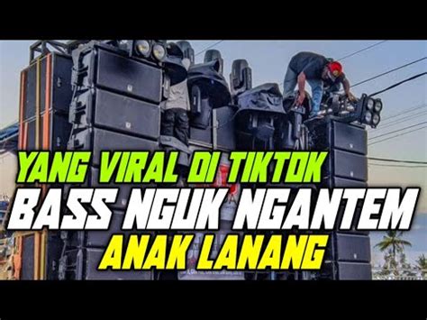 Dj Trap Party Bass Ngantem Terbaru Anak Lanang Jingle Berkah