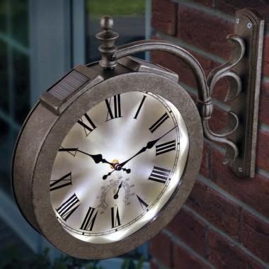 Outdoor Clocks Garden Décor Asolym 30cm Garden Clock Weatherproof ...