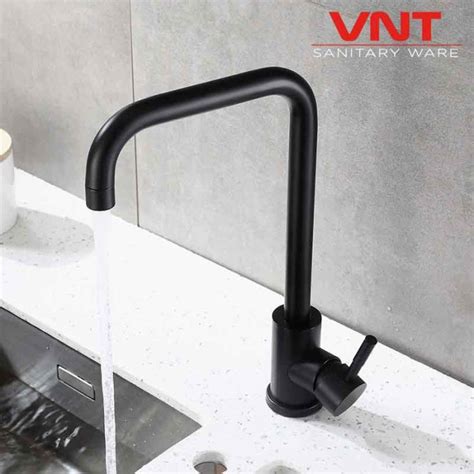 Jual Vnt Keran Dapur Panas Dingin Bbkf Stainless Hitam Kran Cuci