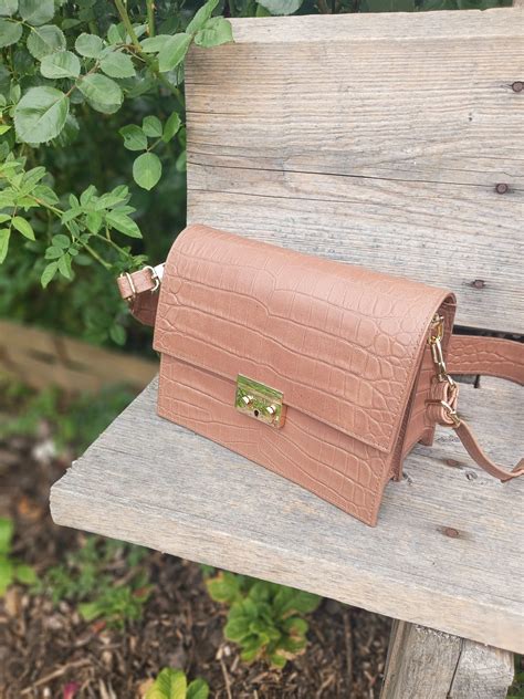 WYPRZEDAŻ AMELIA II M ciemny nude CroCo LIMITED DoRP Torebki Fabiola sklep internetowy z