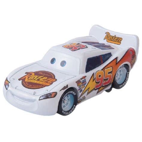 Mcqueen Branco Filme Carros Disney Miniatura 1 55 em Promoção Ofertas