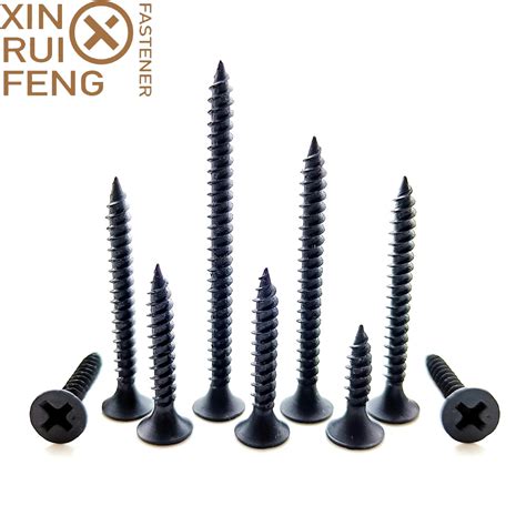 Black Phosphated Fine Thread Drywall Screw Gypsum Board Screw Drywall