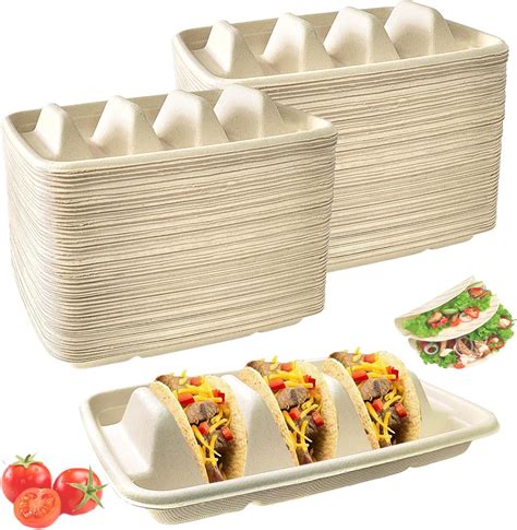 Amazon Pcs Disposable Taco Holder For Partydisposable Taco