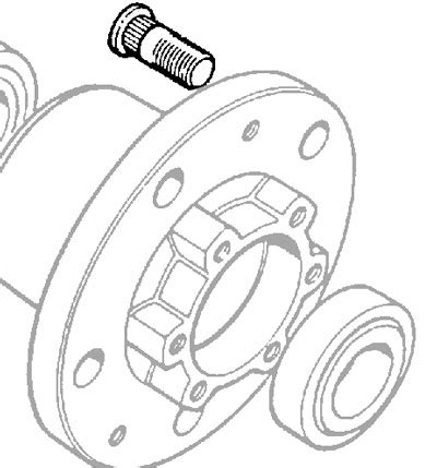 Rovers North Land Rover Parts And Accessories Since 1979 WHEEL STUD