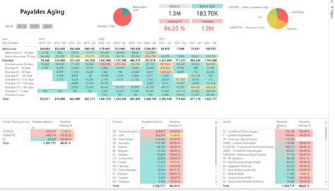 Accounts Payable Power BI Dashboard