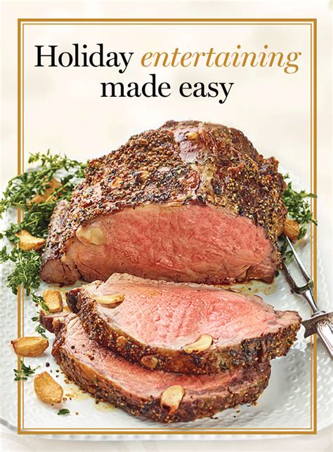 Roast For Christmas At Wegmans Roast Beef Dinner Menu Wegmans Usda