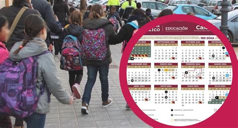 Calendario Escolar 2023 2024 Estas Son Las Fechas De Interes Que Debes