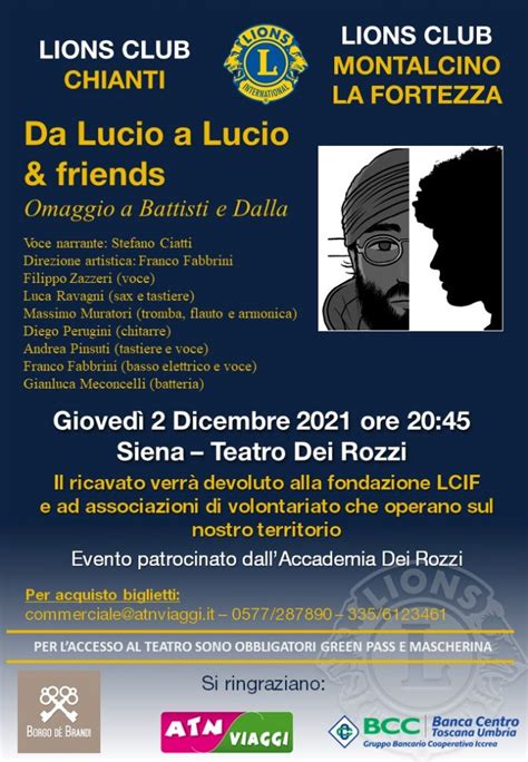 Al Teatro Dei Rozzi Un Concerto Di Beneficenza In Omaggio A Lucio Dalla