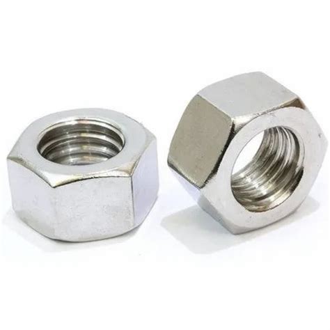 Hexagonal Stainless Steel Hex Nut Thickness Mm Size Inch At