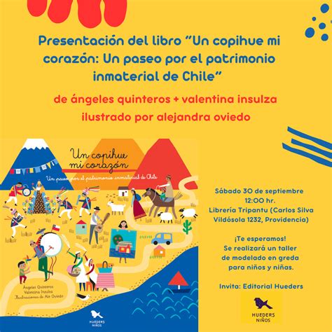 Lanzamiento del libro Un copihue mi corazón