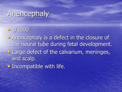 Ppt Disorders Of Neural Tube Closure Powerpoint Presentation Free