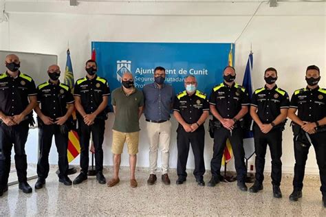 La Policia Local De Cunit Es Refor A Amb Sis Nous Efectius