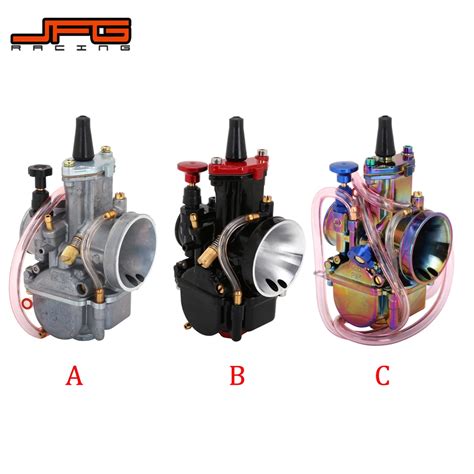 Motorcycle Universal For Pwk 21 24 26 28 30 32 34 Mm Carburetor Carburador With Power Jet For