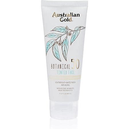 Amazon Australian Gold Botanical Sunscreen Tinted Face Mineral