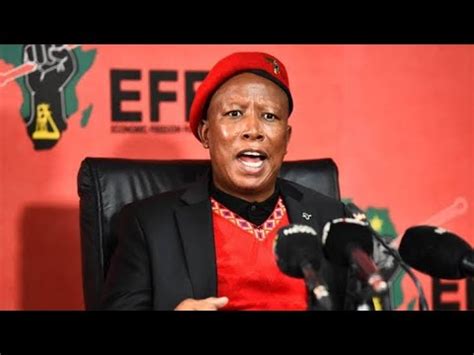 Julius Malema S EFF Blasts Top ANC Leader YouTube