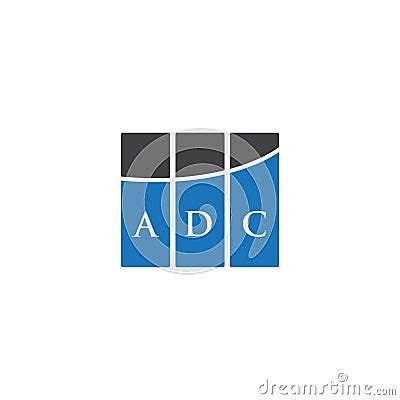 ADC Letter Logo Design On Black Background. ADC Creative Initials Letter Logo Concept. ADC ...