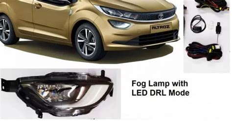 Buy Tata Altroz LED DRL Matrix Turn Signal Indicator Fog