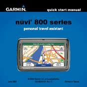 Garmin Nuvi 860 Manuals ManualsLib