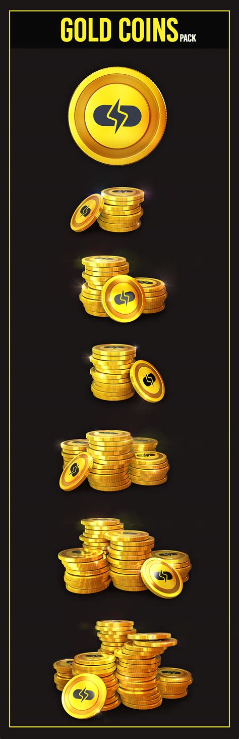 Design Gold Coin Pack :: Behance