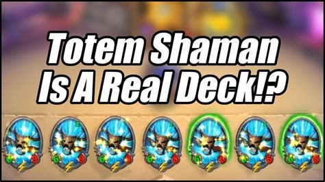 Totem Shaman Is A Real Deck Ashes Of Outland Hearthstone