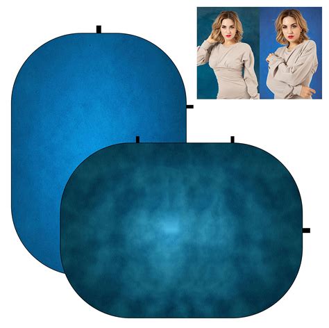 Kate 5x6 5ft 1 5x2m Collapsible Backdrop Blue Gradual Pop Up Backdrops