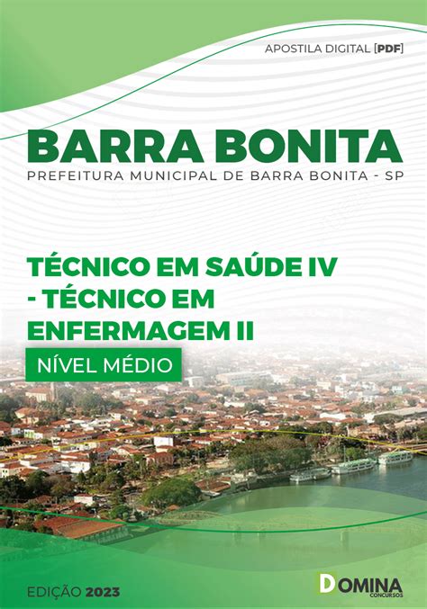 Apostila Pref Barra Bonita Sp T Cnico Sa De Iv T C Enfermagem Ii