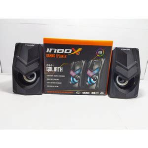 Jual Speaker INBOX GS 01 Speaker Gaming RGB INBOX GS 01 Goliath GS 01