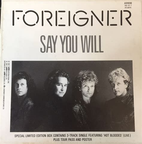 Foreigner - Say You Will (Box Set , Vinyl) | Discogs