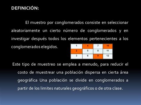 Muestreo Por Conglomerados