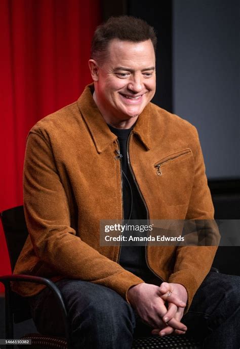 Actor Brendan Fraser Attends The Sag Aftra Foundation Conversations