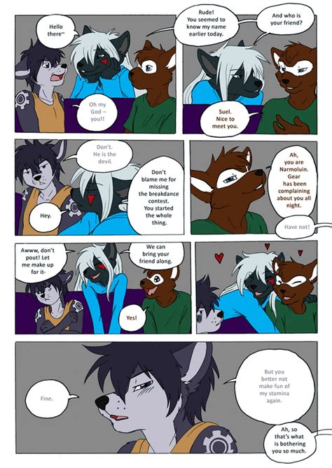 Dance Night Gay Furry Comics