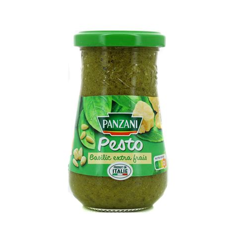 Livraison à domicile Panzani Sauce pesto au basilic frais 200g