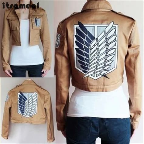 Chaqueta De Ataque A Los Titanes Para Hombre Disfraz De Shingeki No