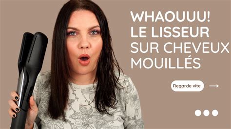 Ghd Duet Style Lisseur Sur Cheveux Mouill S Youtube