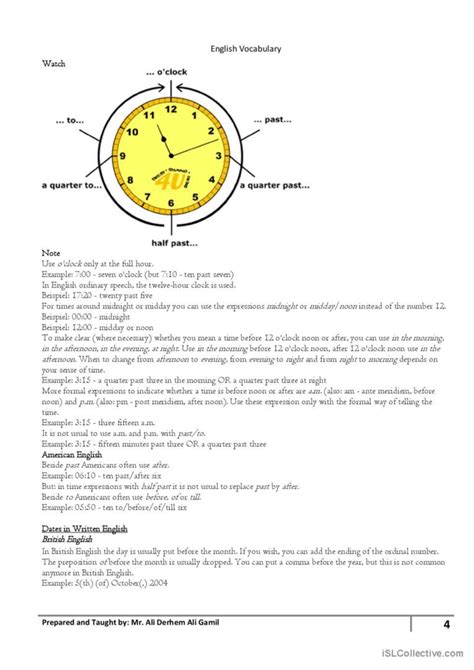 English Vocabulary: English ESL worksheets pdf & doc