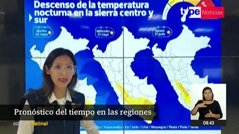 Senamhi Ocho Regiones Soportarán Fuerte Descenso De Temperaturas A